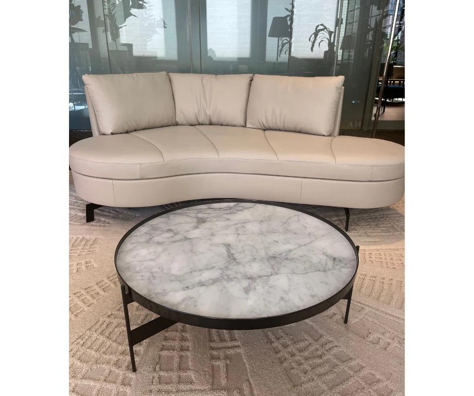 Moderne Table basse ronde Abaco par Pianca Studio en vente