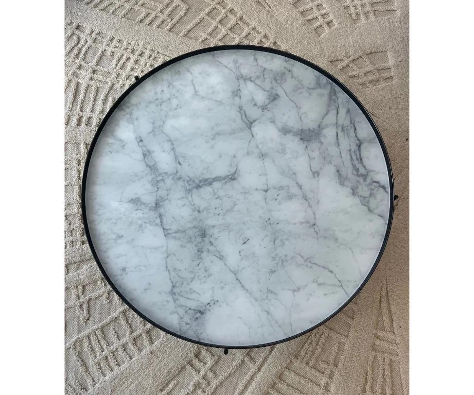 italien Table basse ronde Abaco par Pianca Studio en vente