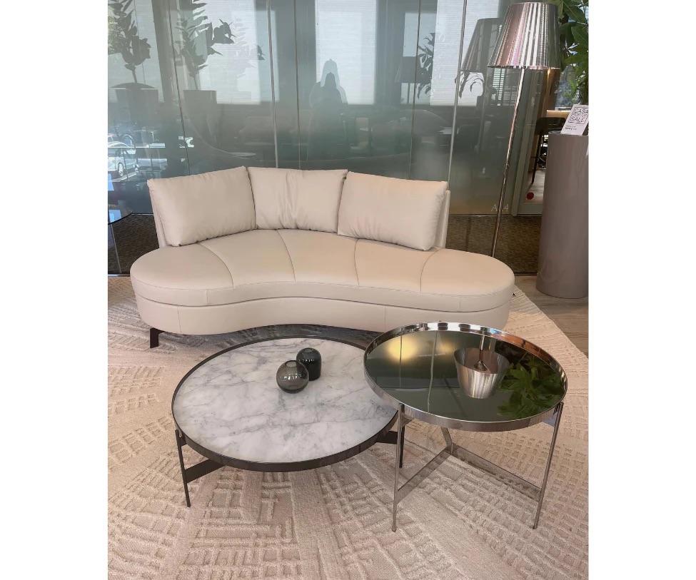 Table basse ronde Abaco par Pianca Studio Neuf - En vente à Boston, MA