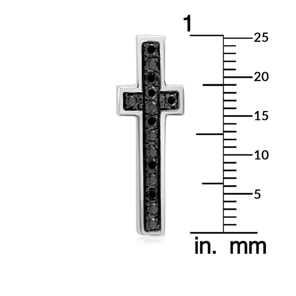 Pianegonda Sterling Silver jewelry - is modern, fun, beautifully designed and always in the forefront of fashion. Designed and made in Italy Pianegonda polished silver crucifix tie pin- this beautiful pin will make a lovely gift or something to keep