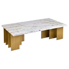 Pianist Carrara Marble Coffee Table by InsidherLand