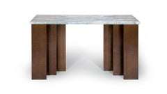 Pianist Carrara Marble Console by InsidherLand