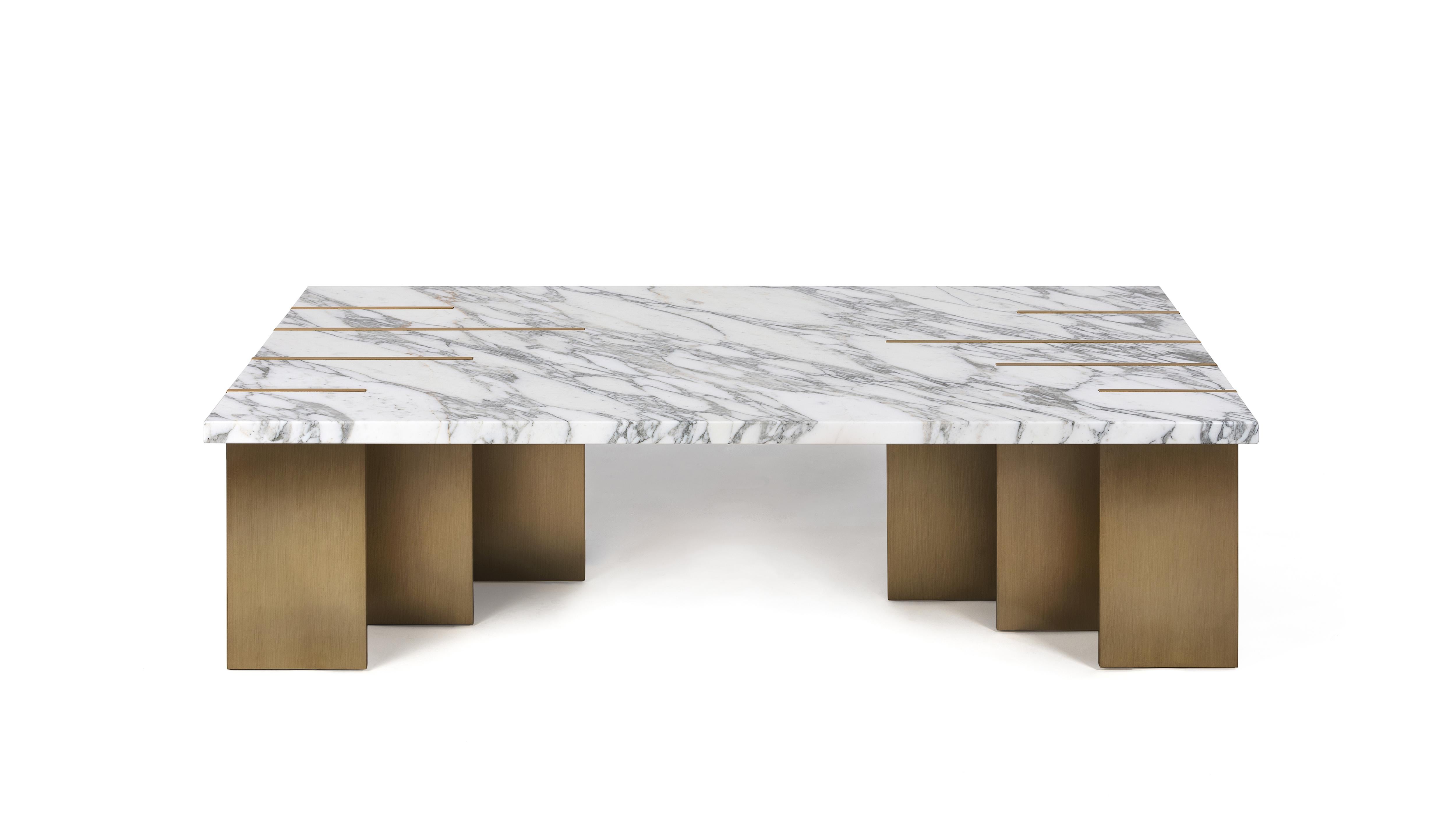 Miglior design di tavolo agli International Design & Architecture Awards 2022

Il tavolino Pianist non rappresenta il pianoforte ma le mani dell'artista, veicolo di tecnica ed emozione.
Le lame di ottone disegnano la forma delle quattro dita più