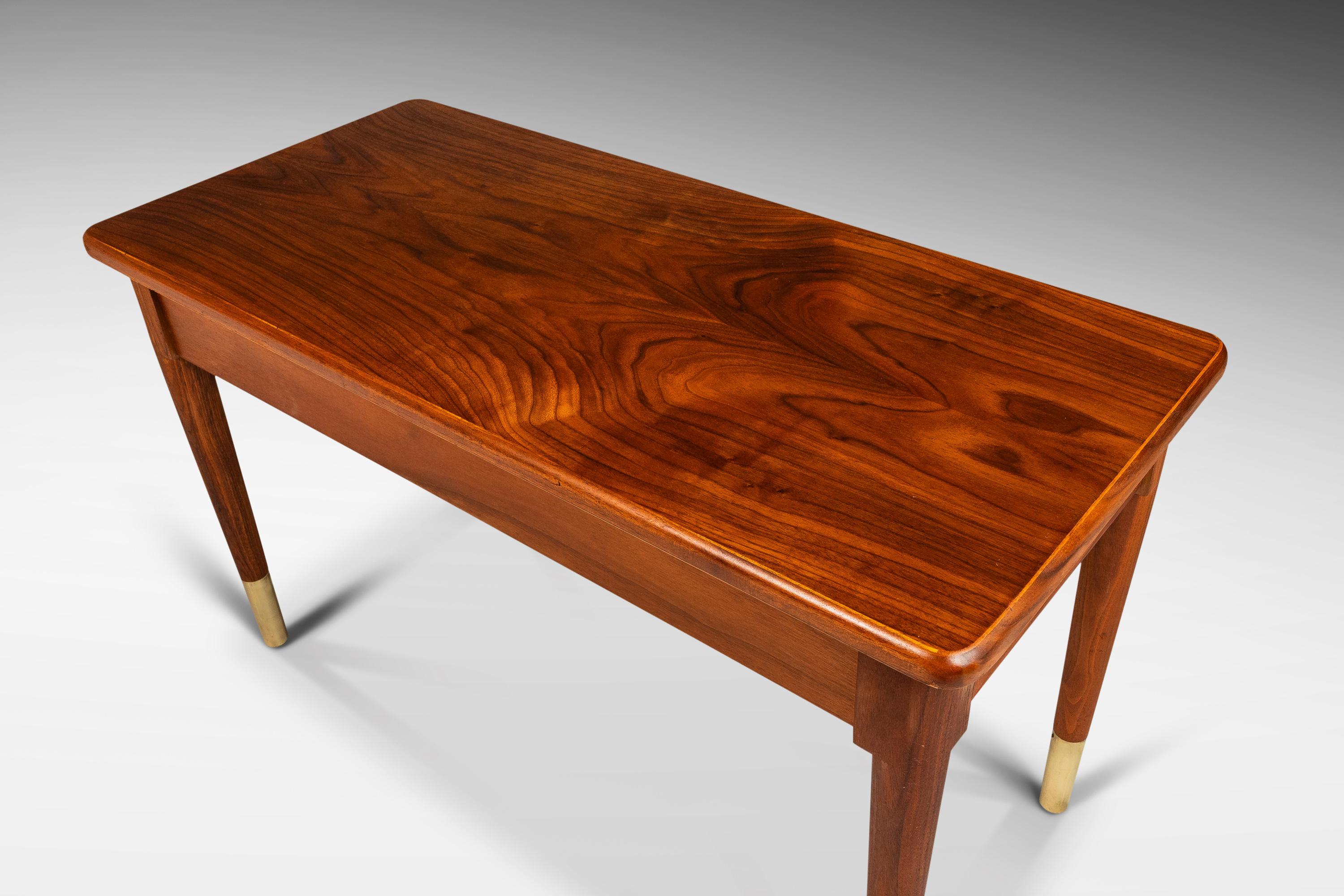 Piano Bench in Walnut by Manual Arts Paired Well w/ Baldwin Acrosonic, 1960s 12