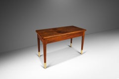 Piano Bench in Walnut by Manual Arts Paired Well w/ Baldwin Acrosonic, 1960s