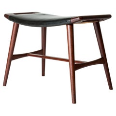 Piano Stool by Hans J. Wegner for L. Chr. Larsen & Søn, Denmark, 1950s