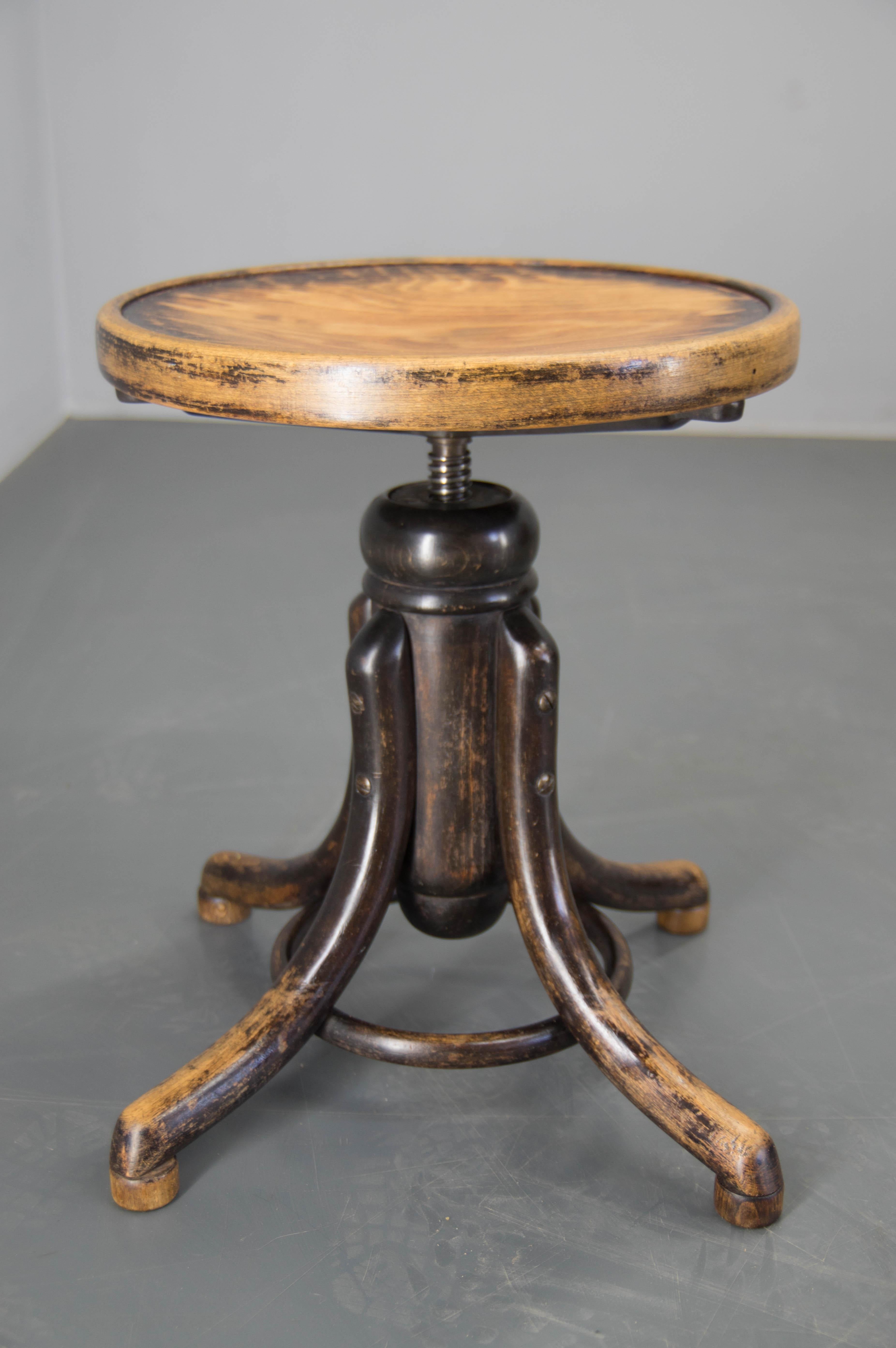 Piano Stool, Thonet, 1920s 1