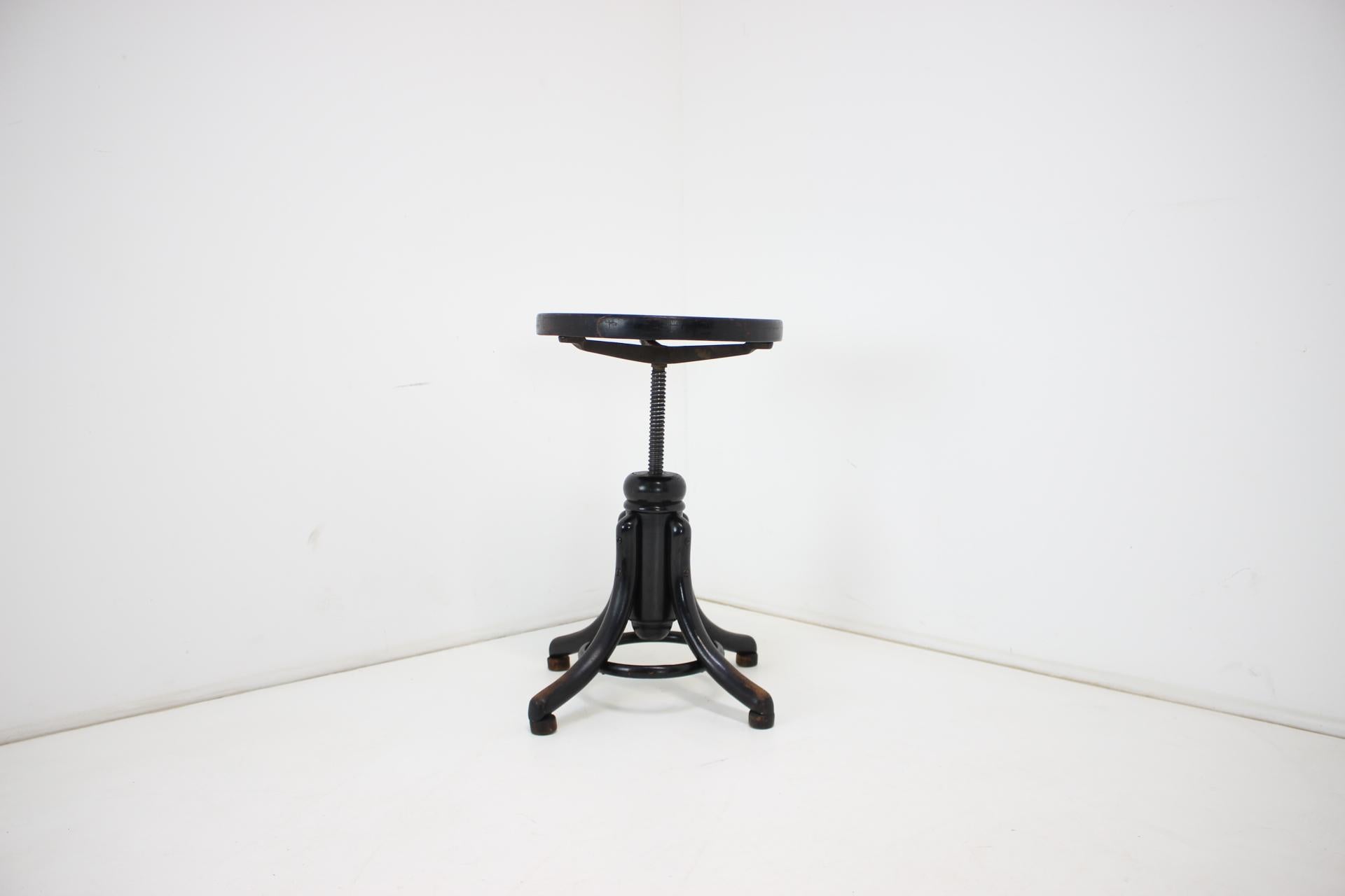 Klavierhocker Thonet Nr.1, 1920er Jahre im Angebot 1