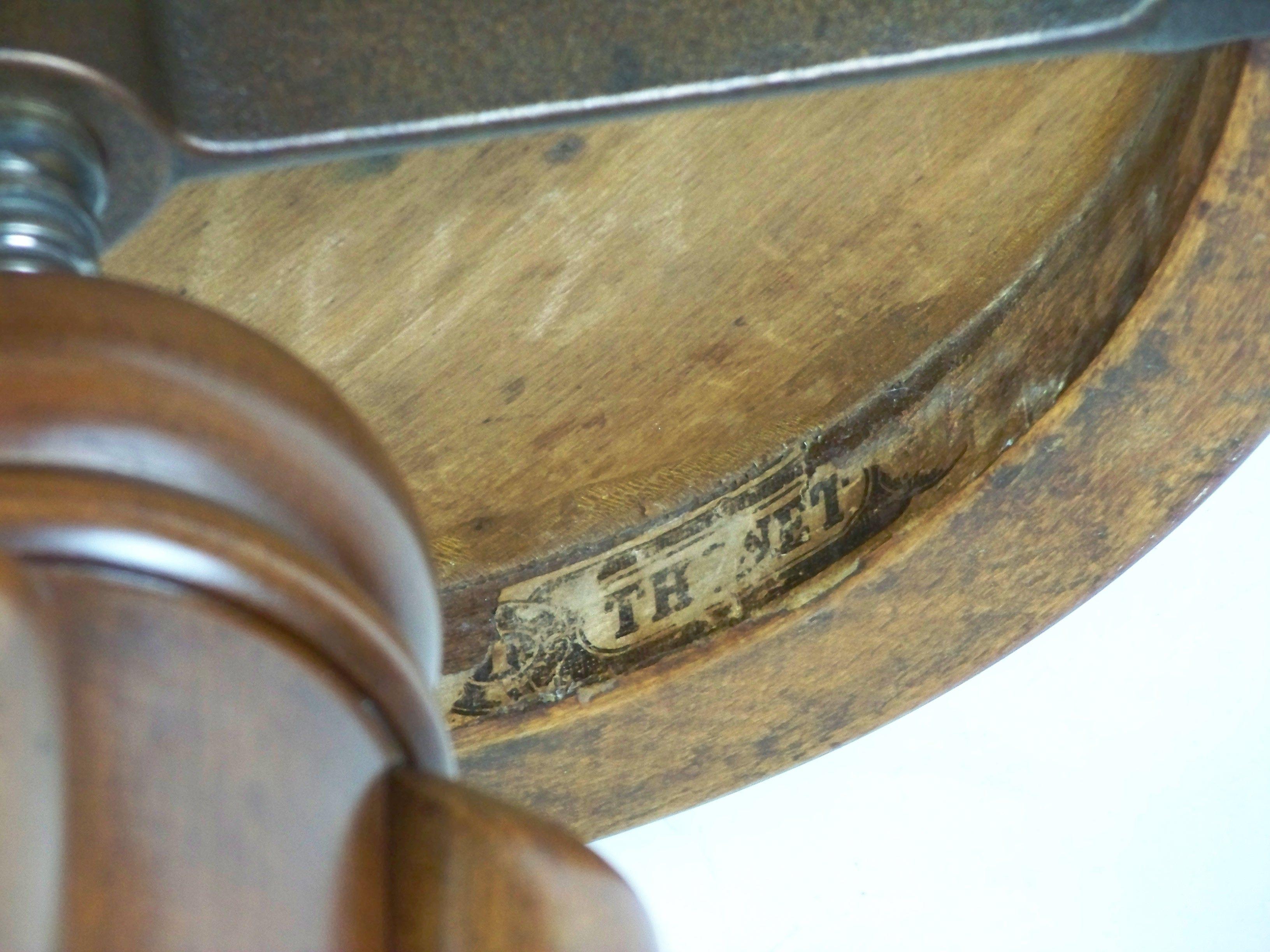 Bauhaus Piano Stool Thonet Nr.1