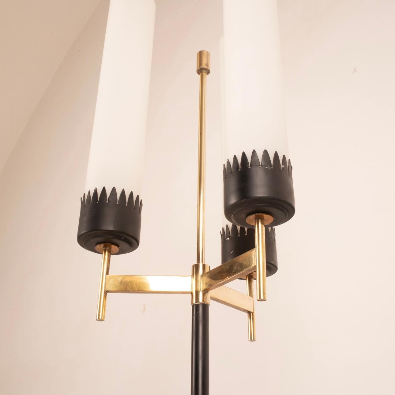 Mid Century Stehleuchte von Stilnovo, 1950er Jahre im Angebot 6