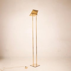 Floor Lamp in Solid Brass by Marco Zotta