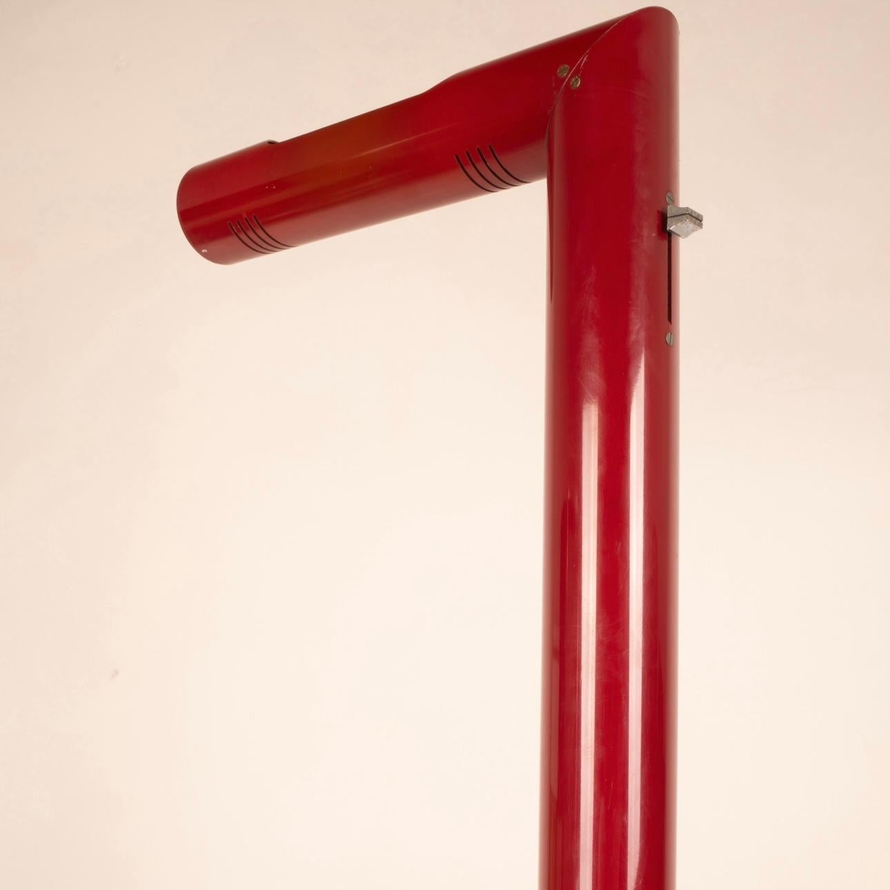 Steel Floor Lamp by Reggiani, 1970 For Sale 4