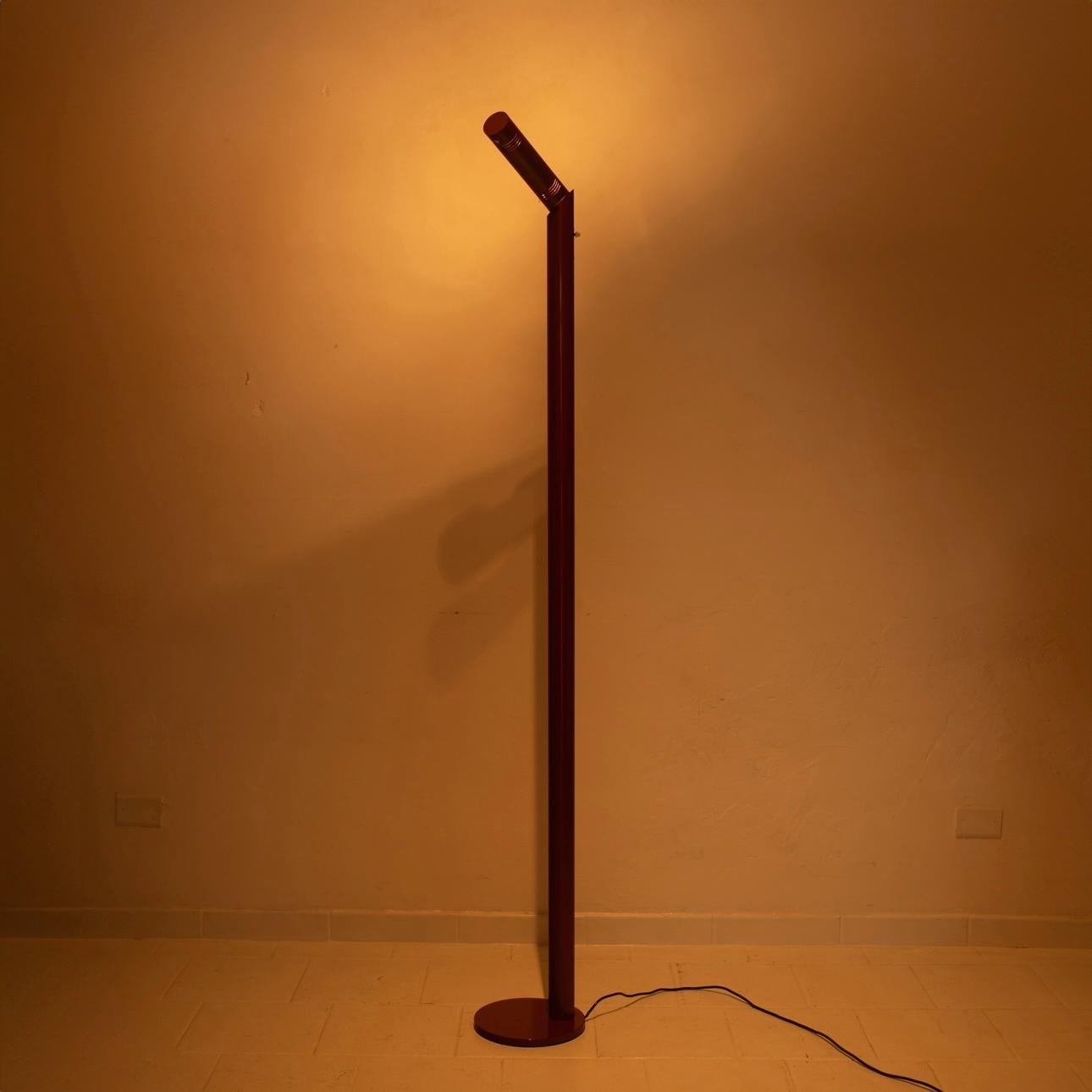 Steel Floor Lamp by Reggiani, 1970 For Sale 8