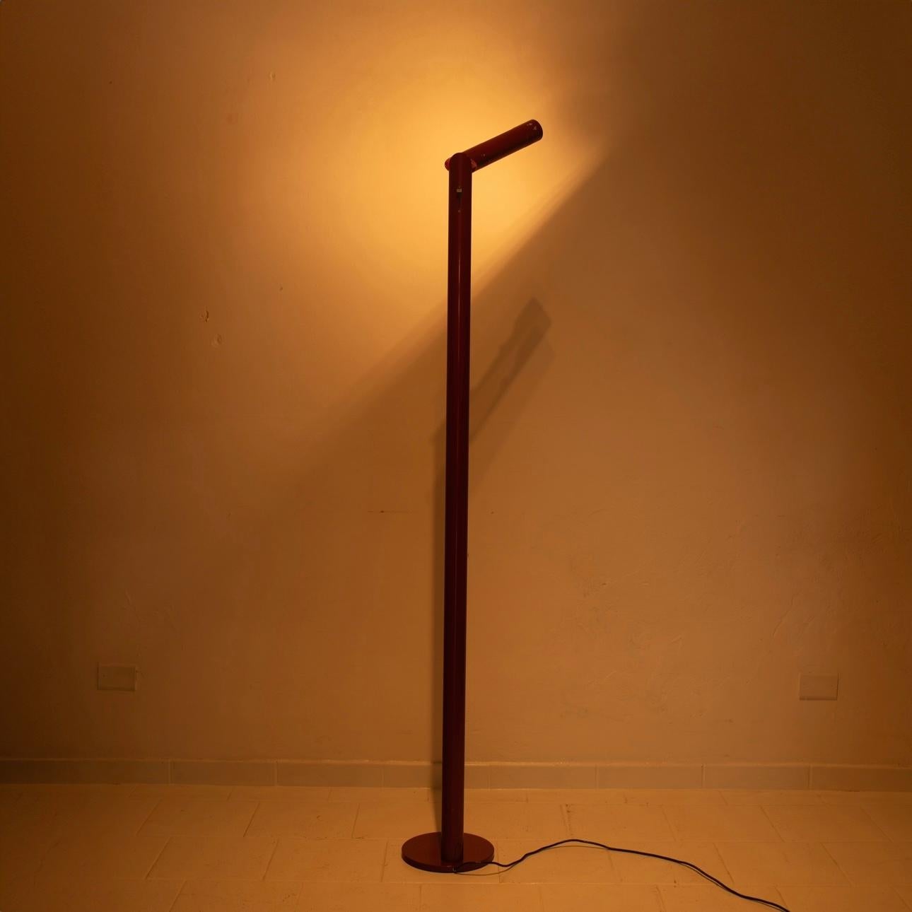Steel Floor Lamp by Reggiani, 1970 For Sale 10