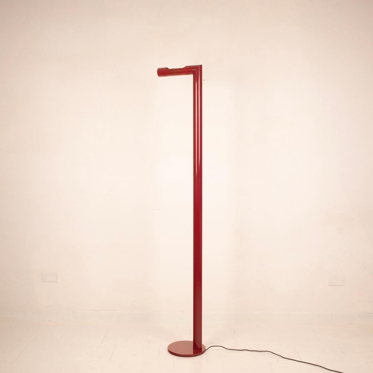Space Age Steel Floor Lamp by Reggiani, 1970 For Sale