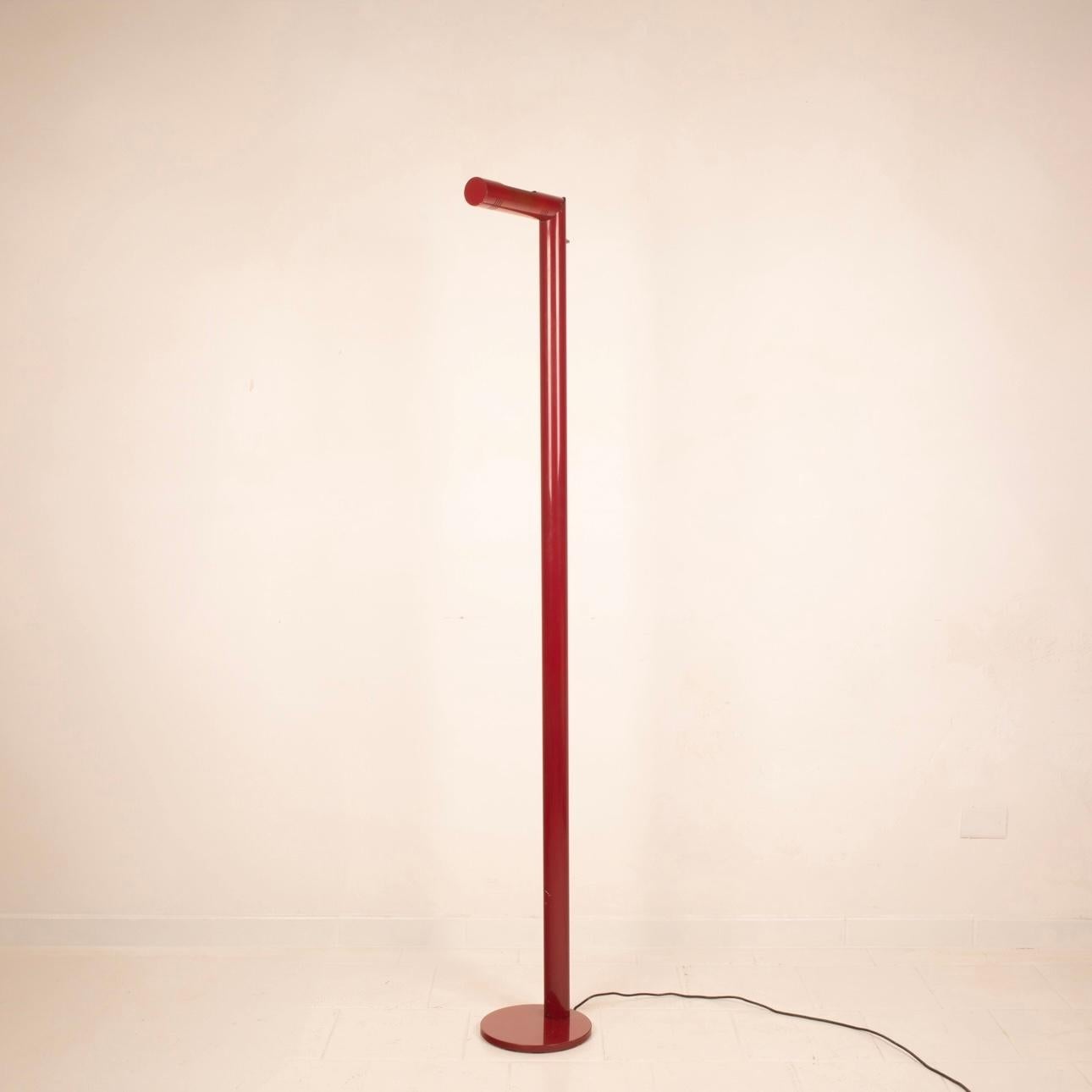 Italian Steel Floor Lamp by Reggiani, 1970 For Sale