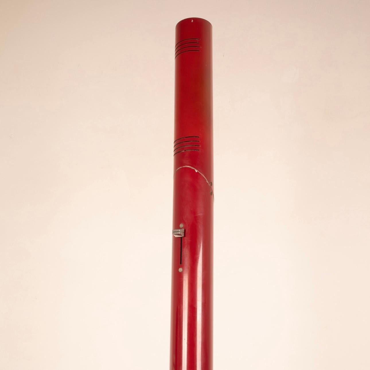 Steel Floor Lamp by Reggiani, 1970 For Sale 1