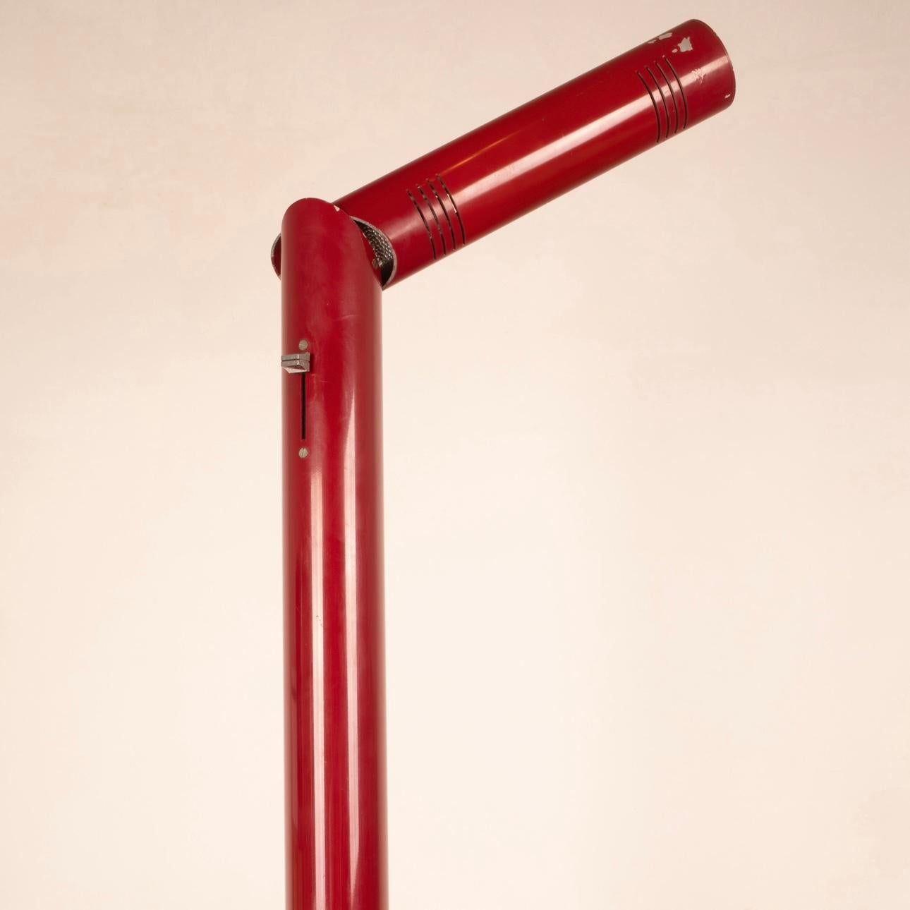 Steel Floor Lamp by Reggiani, 1970 For Sale 2