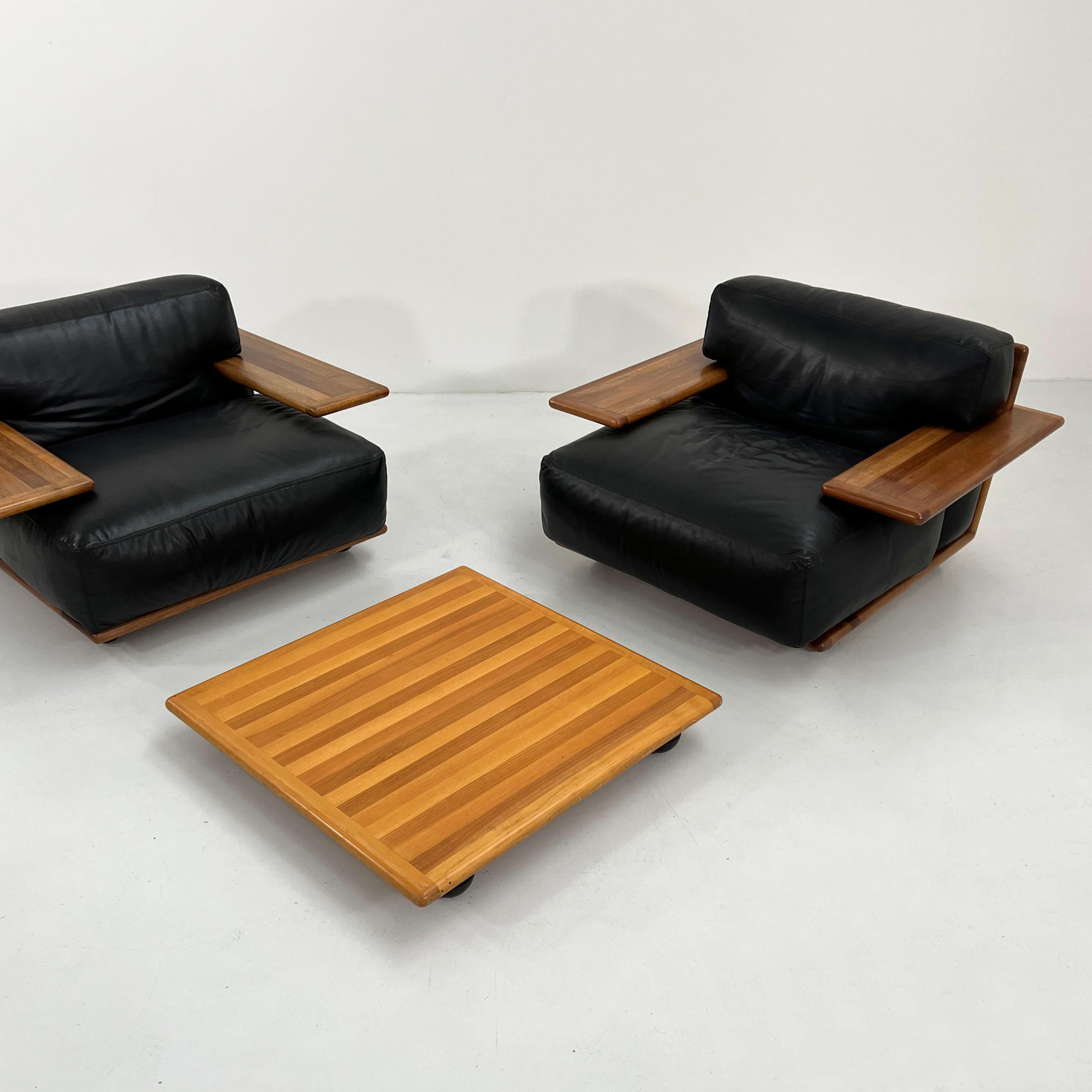 Pianura Coffee Table by Mario Bellini for Cassina, 1970s For Sale 5