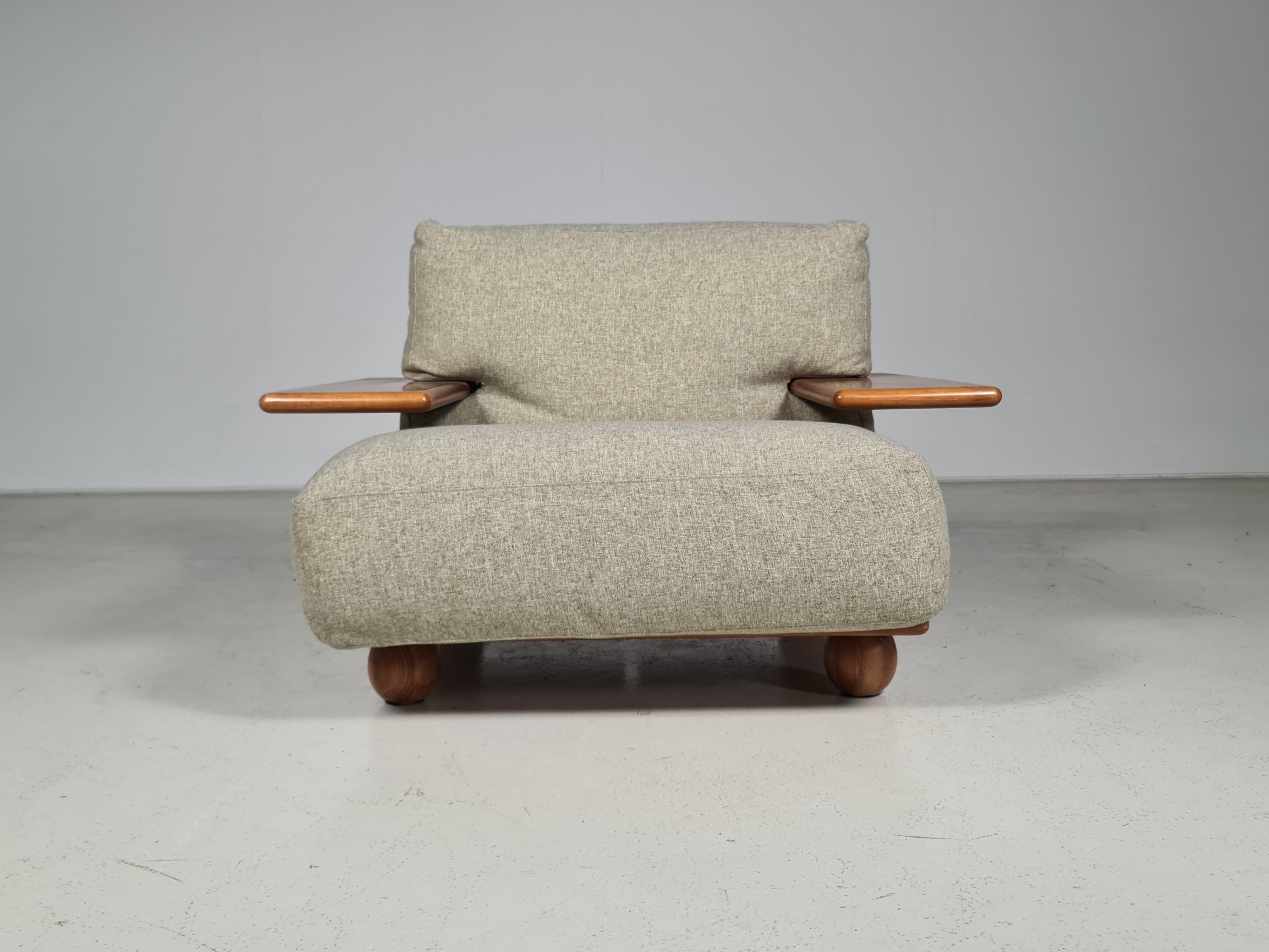Pianura Lounge Chair by Mario Bellini for Cassina, 1970s In Good Condition In amstelveen, NL