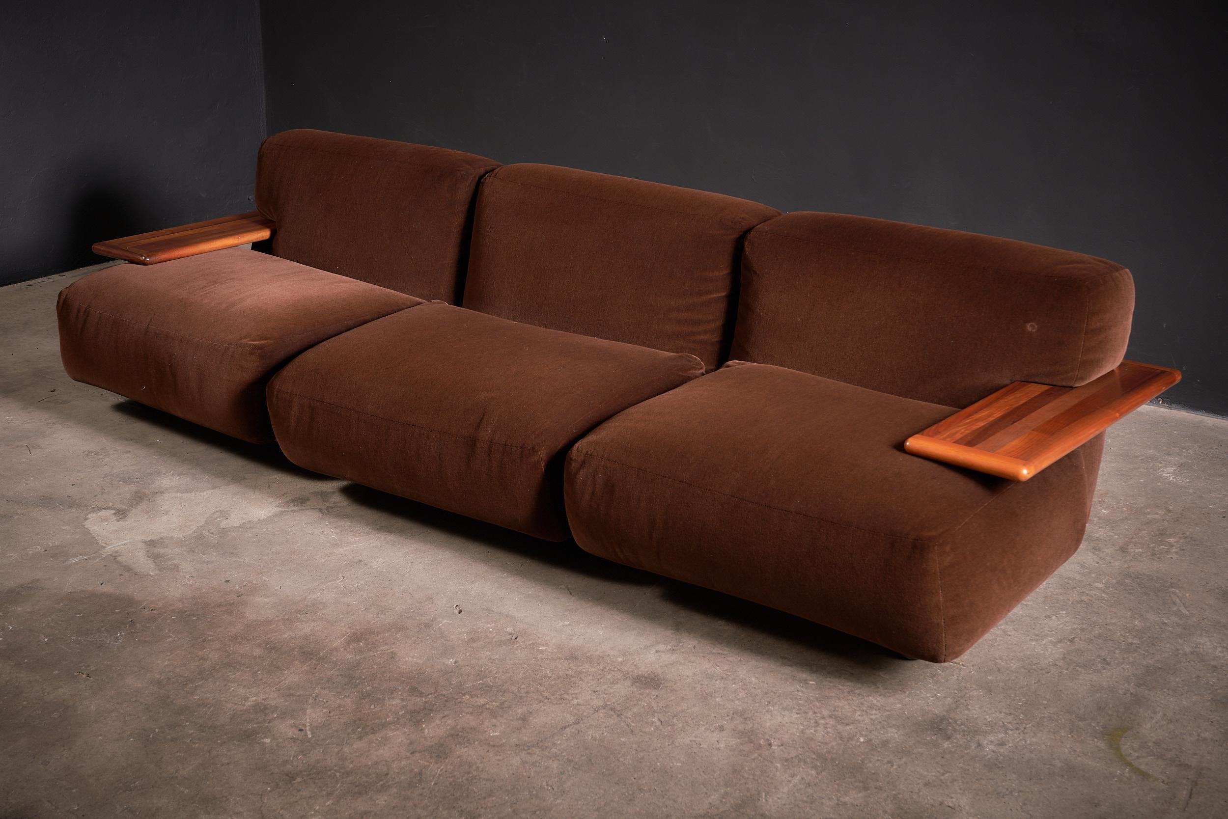 Divano modulare Pianura di Mario Bellini per Cassina, Italia, 1971 in vendita 1