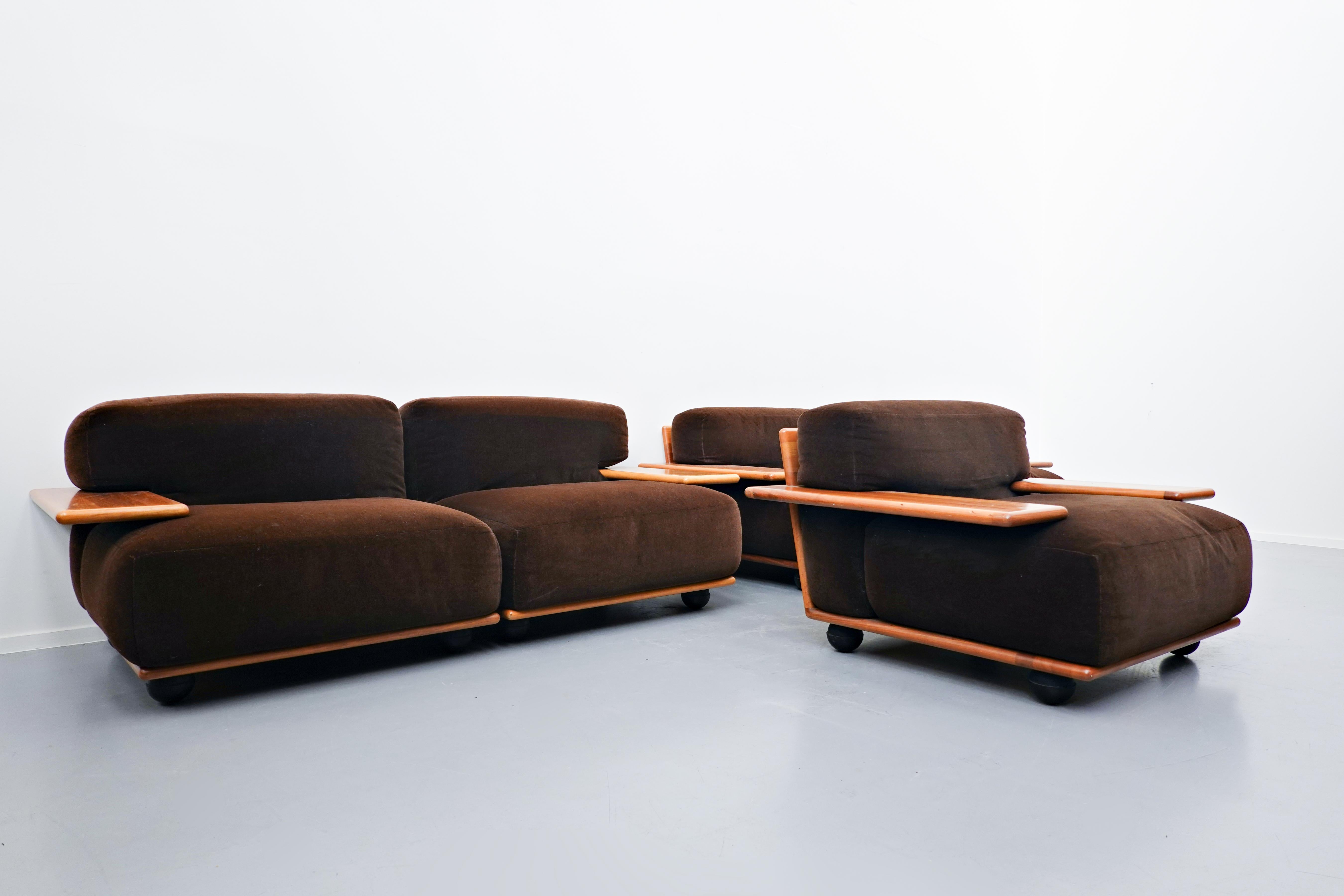 Italian Pianura Sofa by Mario Bellini for Cassina, 1970s '2 available'