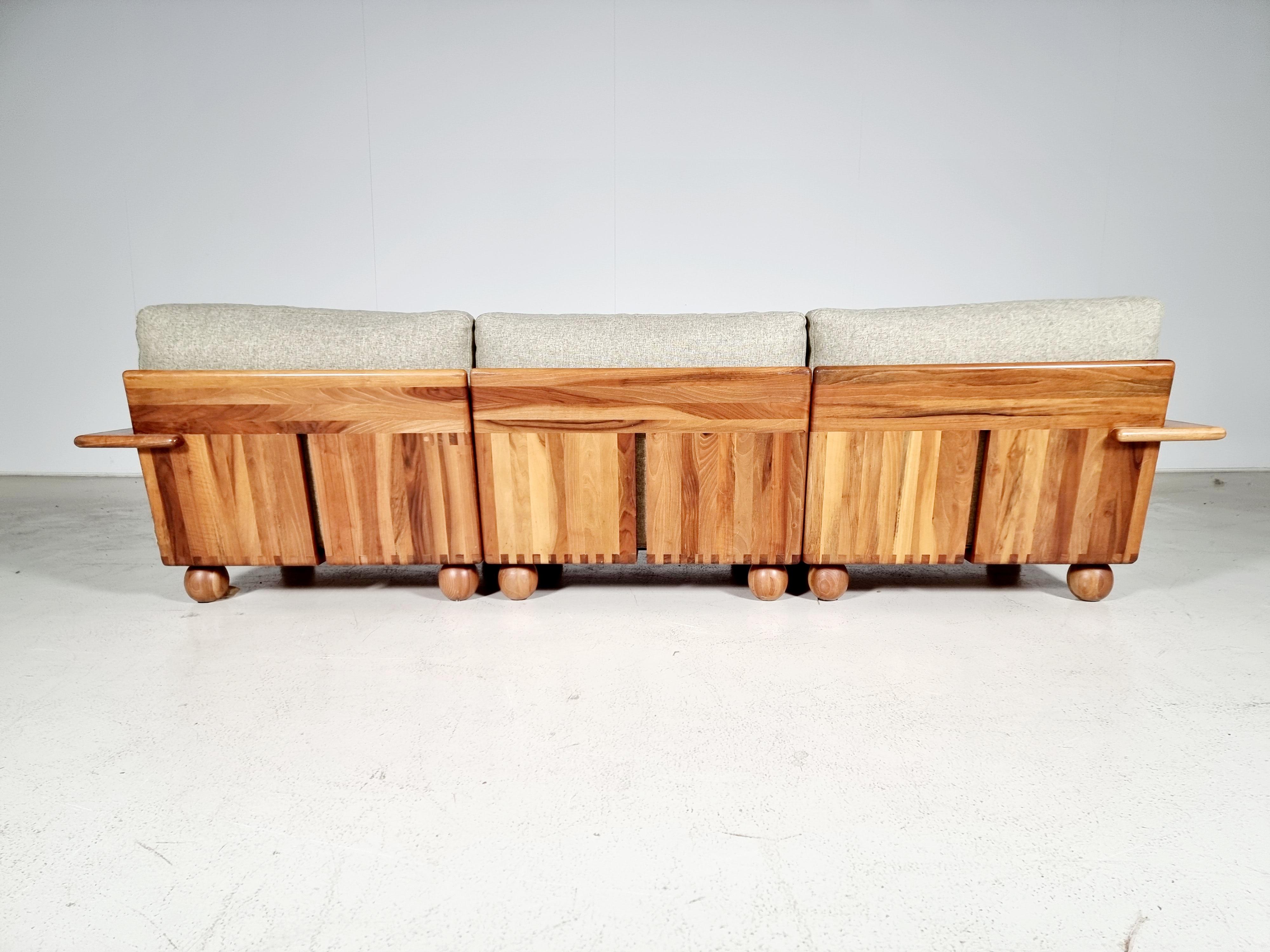 Fabric Pianura Sofa by Mario Bellini for Cassina, 1970s