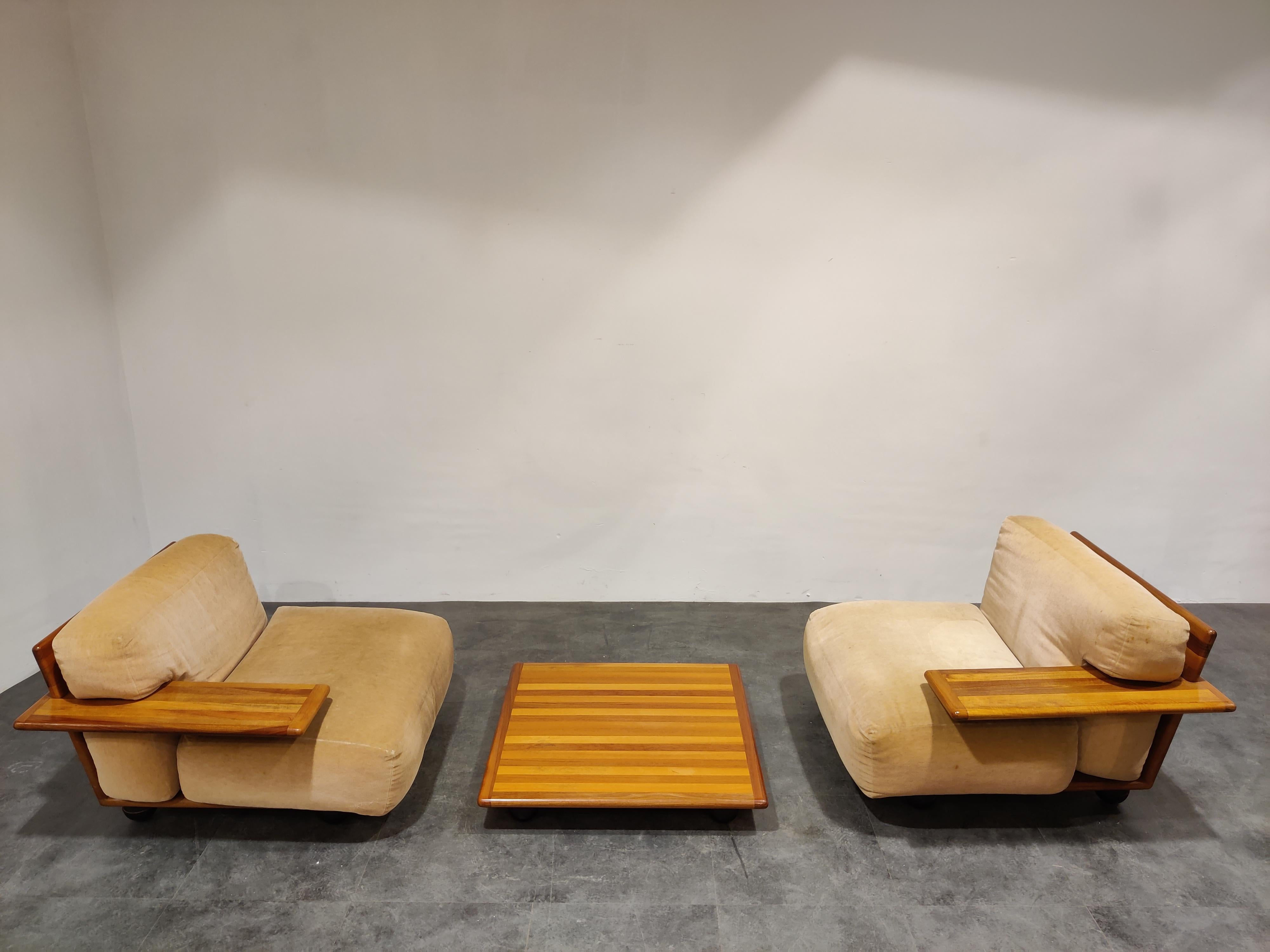 Pianura Sofa Set by Mario Bellini for Cassina In Good Condition In Leuven, Vlaams Gewest