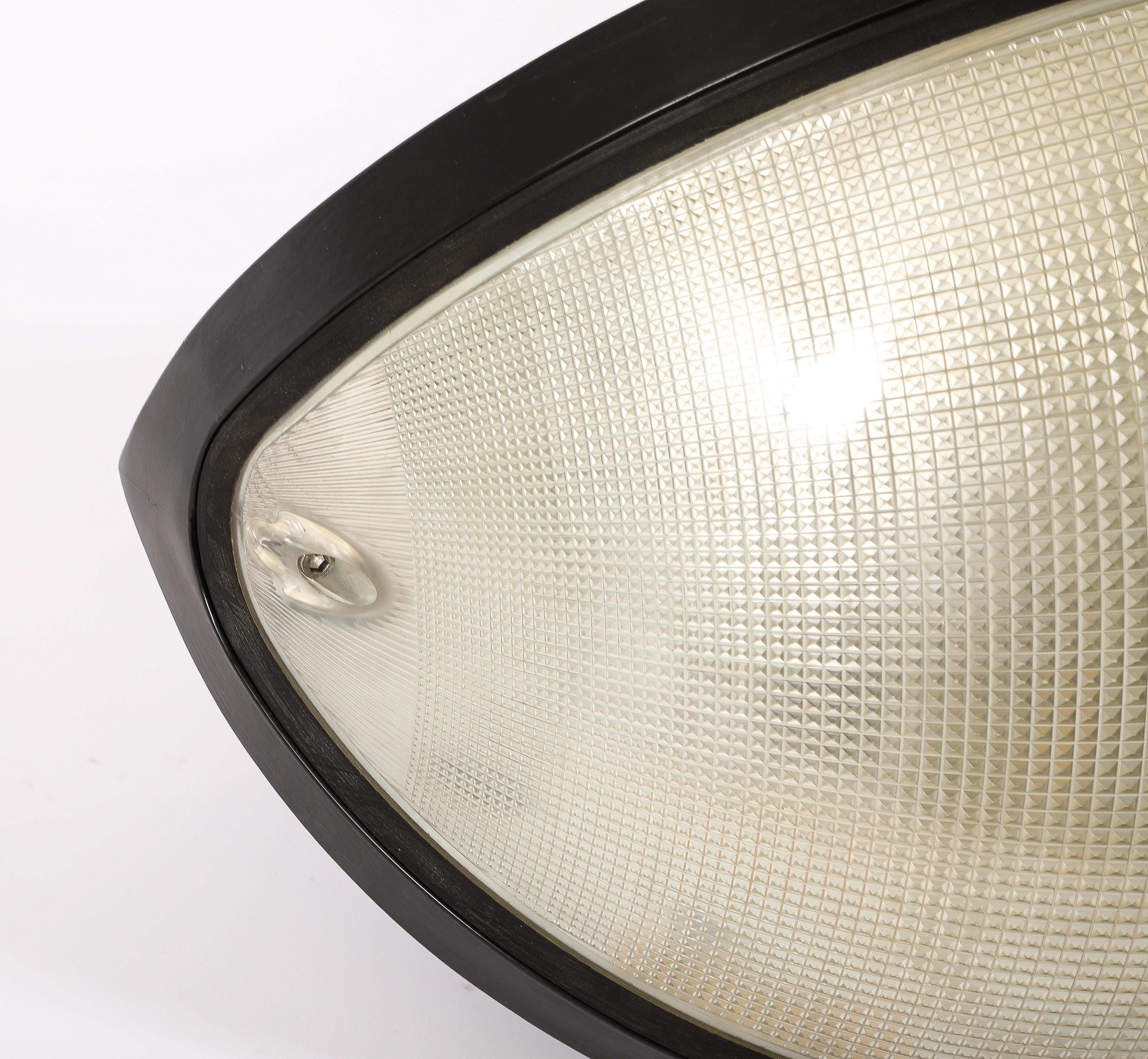 20th Century Pair of Industrial 'Totum' Lights for Zerbetto, Italy, 1970's For Sale