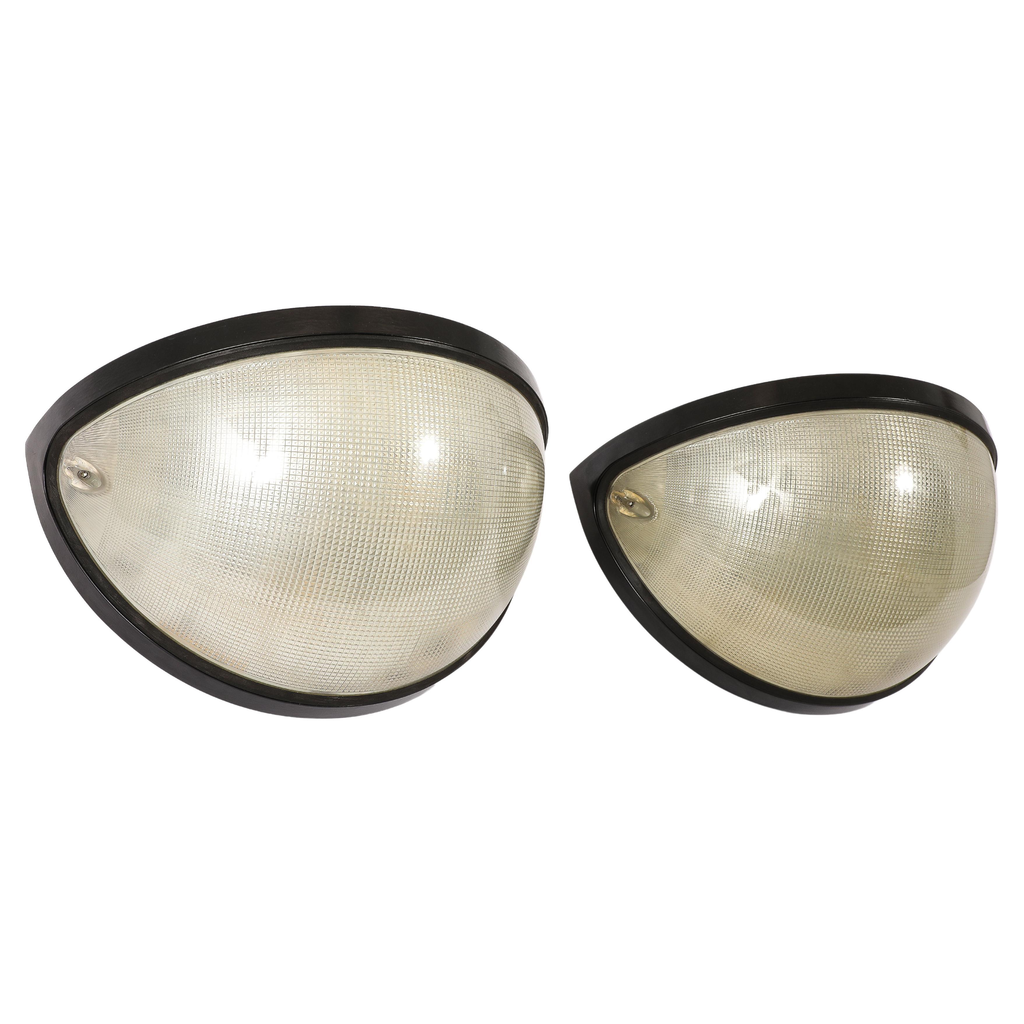 Paar industrielle 'Totum' Lights für Zerbetto, Italien, 1970er Jahre