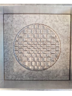 Ceramic tile "Geo" design Lodovico Asirelli for Iris Ceramica, 1970