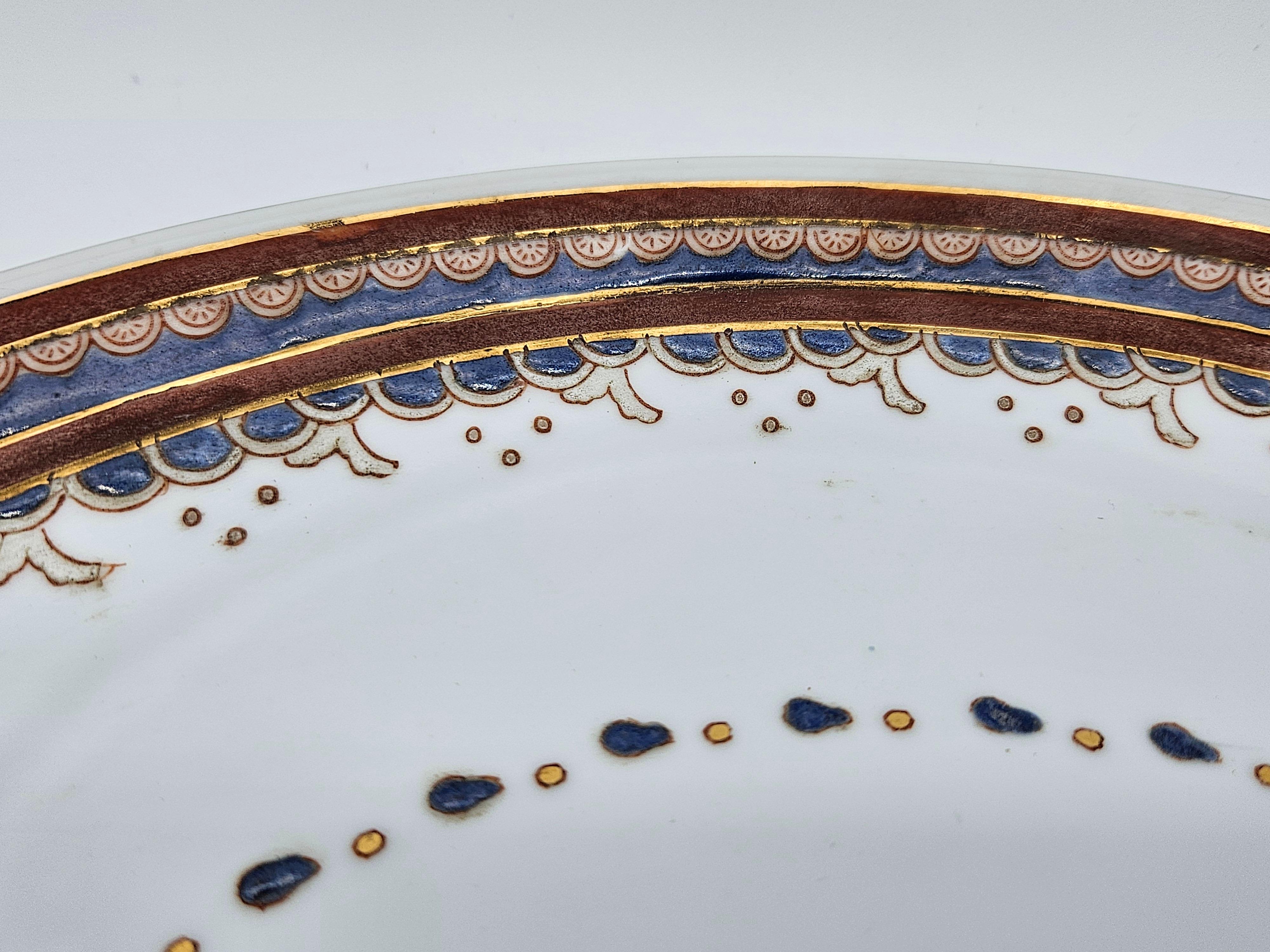 Early 20th century polychrome ceramic plates For Sale 9