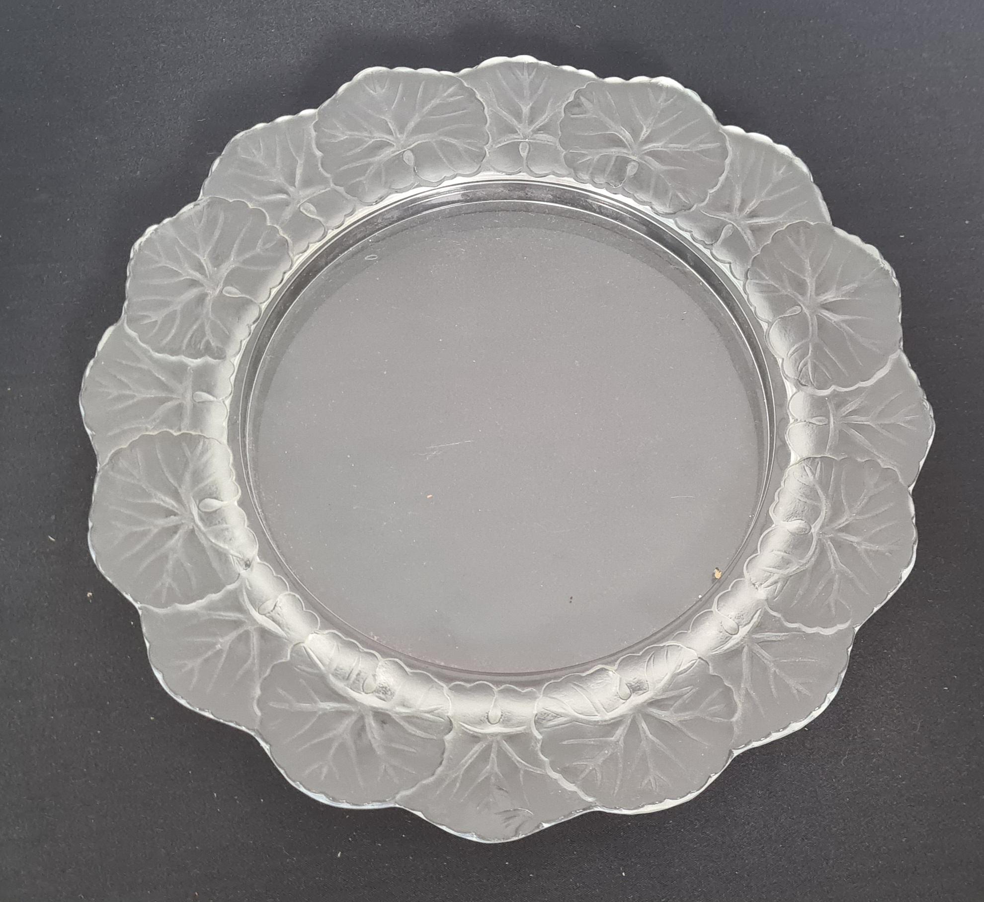 Lalique Dishes Model Honfleur 2