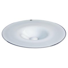 Piatto centrotavola design VEART, in vetro soffiato. Murano