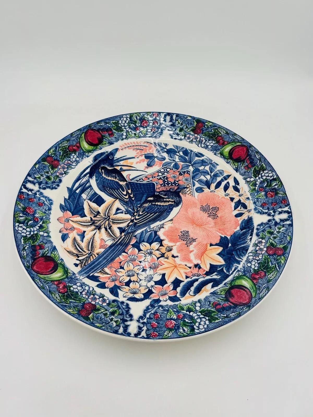 Piatto da collezione Asiatico Ceramica anni ‘70.


Piatto interamente in ceramica


Misure :


Diametro 42 cm



L’articolo è in buone condizioni conservative, non vi è alcun difetto estetico o strutturale importante da segnalare, solo lievi ed ovvi