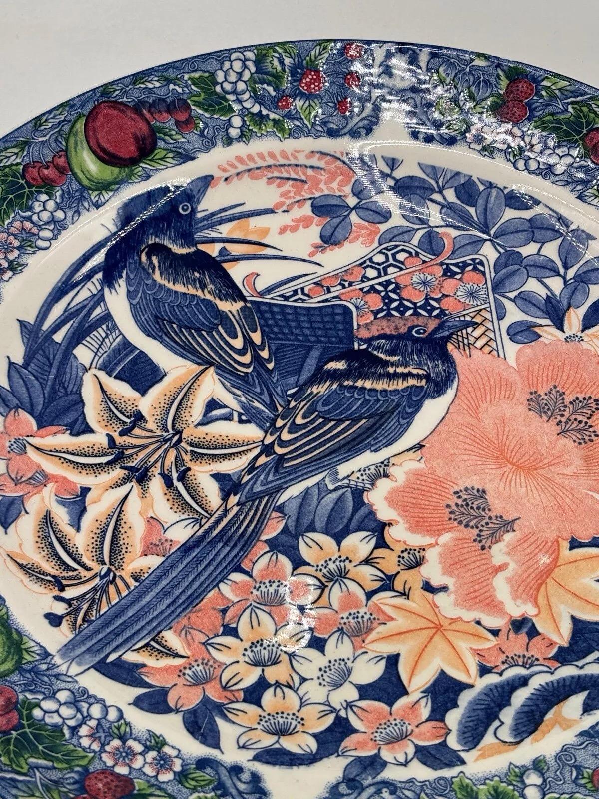 Late 20th Century Piatto da collezione Asiatico Ceramica anni ‘70 in vendita
