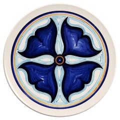 Plaque décorative en céramique peinte à la main en Sicile - "Code IV". Plaque décorative en céramique peinte à la main en Sicile - "Code IV".