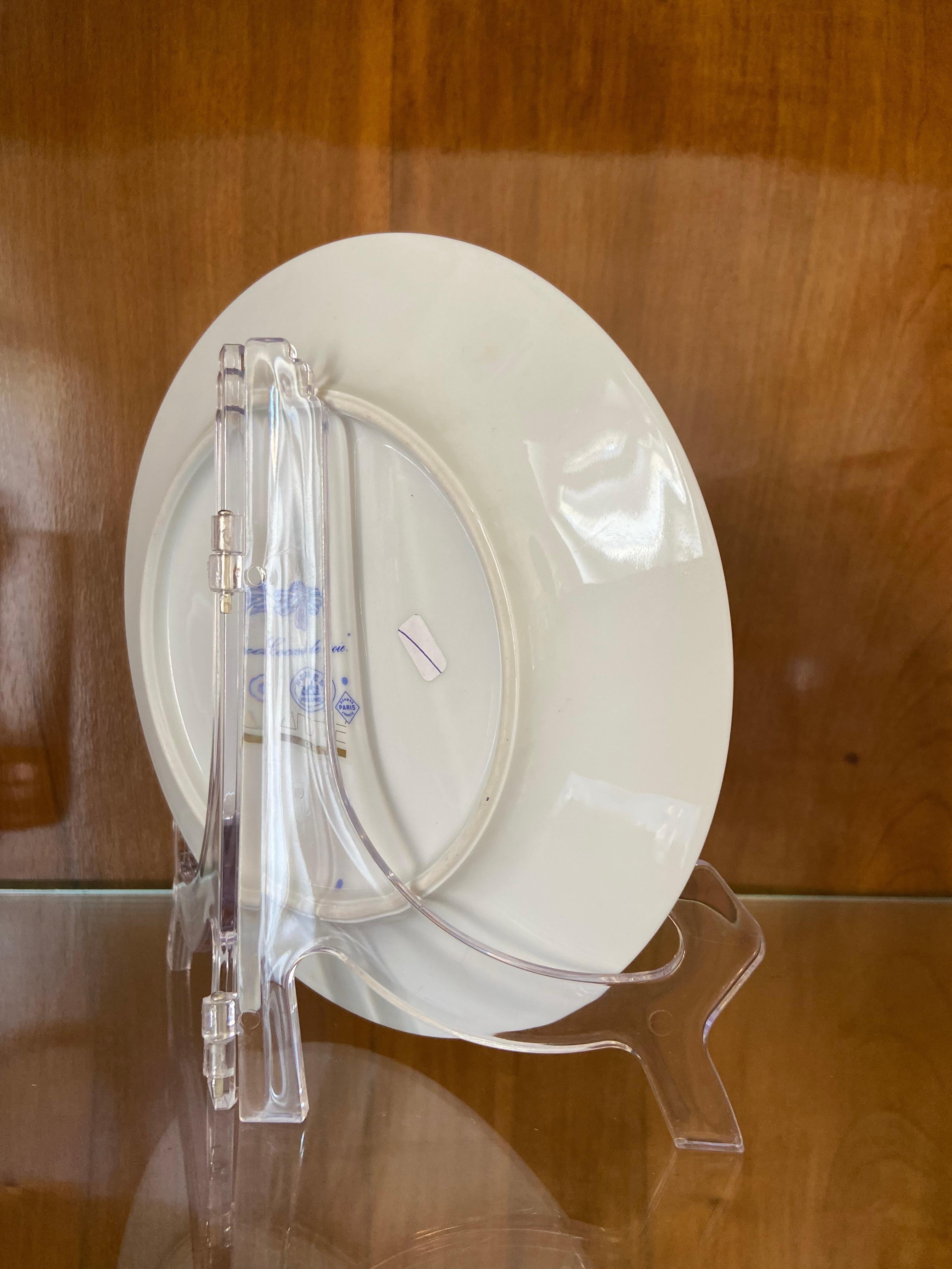 Porcelaine Piatto di Hermès in porcellana 