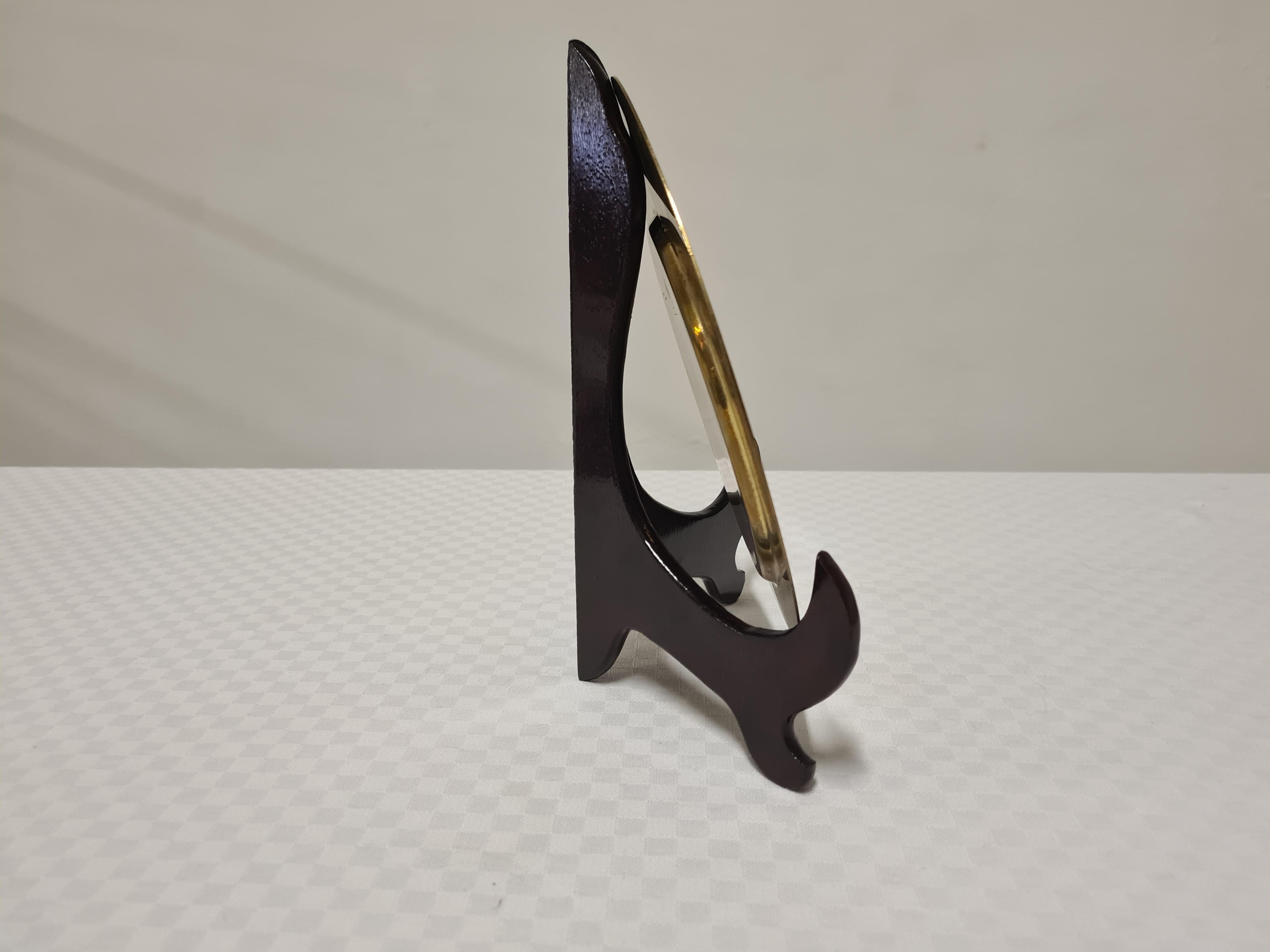 Piatto in ottone di Gio Ponti per Cleto Munari in vendita 1