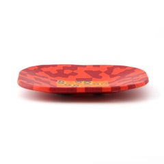 Murano glass plate - Design Eliana Lorena,  Asia A