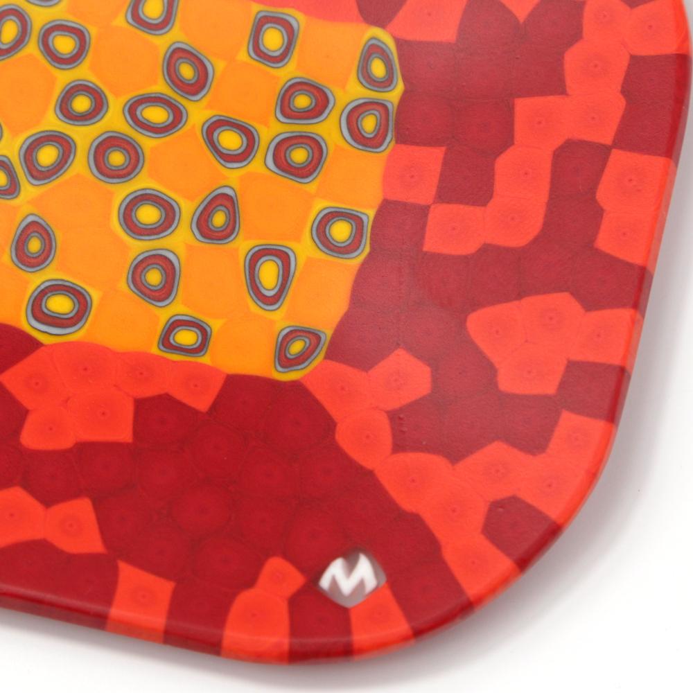 Plato de cristal de Murano - Diseño Eliana Lorena,  Asia A Hecho a mano en venta