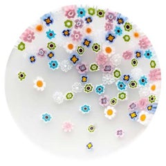 Plato de cristal de Murano - Diseño Paolo Cappello, 'Vent de printemps' 8 cm