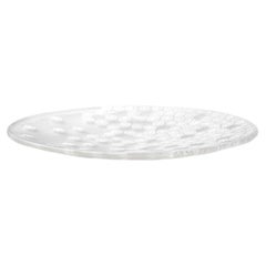 Murano glass plate - Design Paolo Cappello, "Vent de printemps" 13 cm