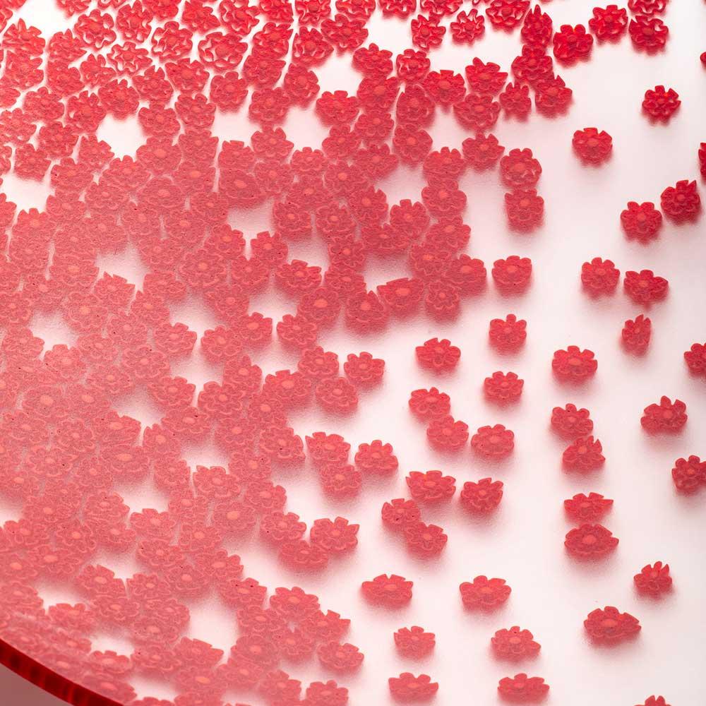 Hand-Crafted Murano glass plate - Design Paolo Cappello, 