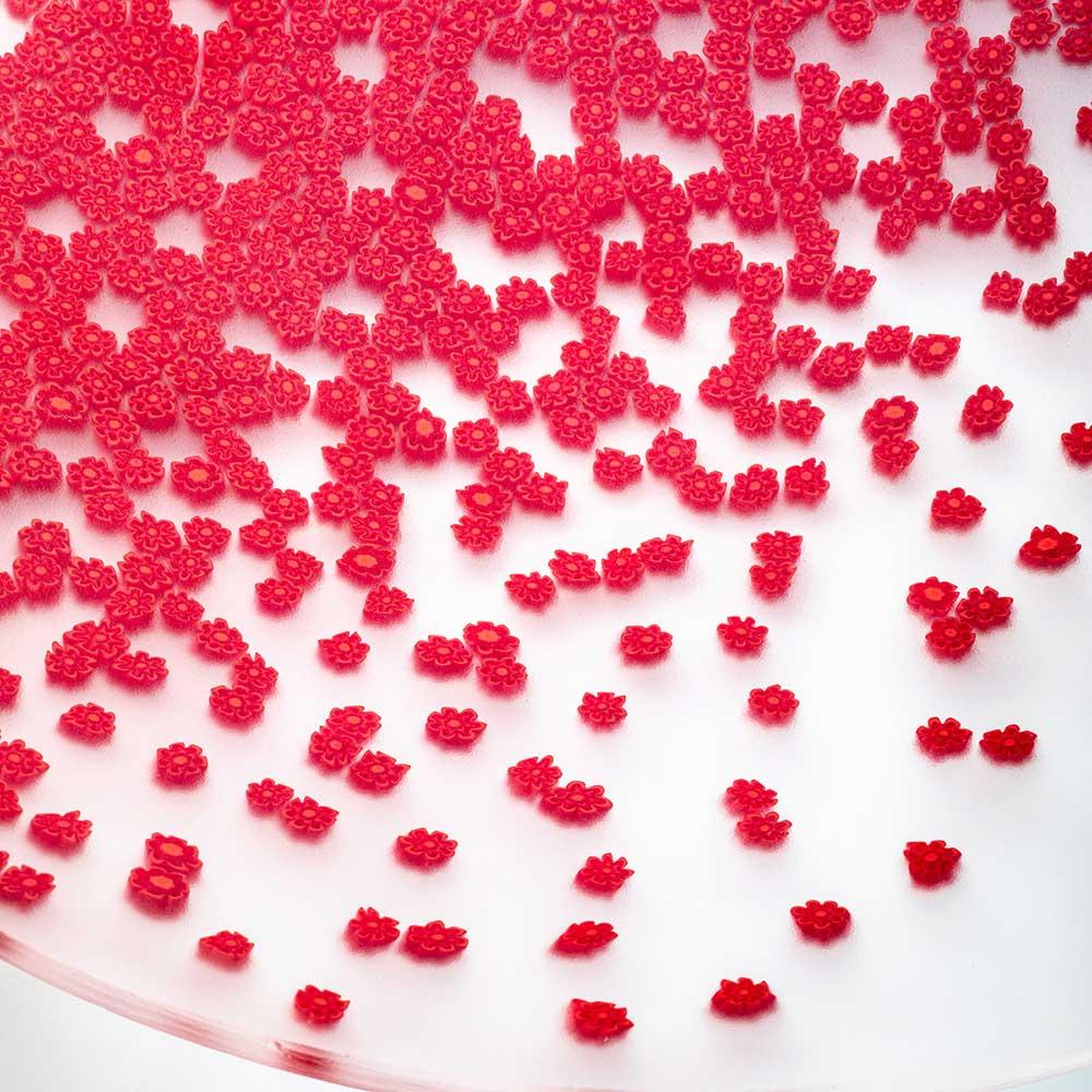 Fait main Plaque en verre de Murano - Design Paolo Cappello, 
