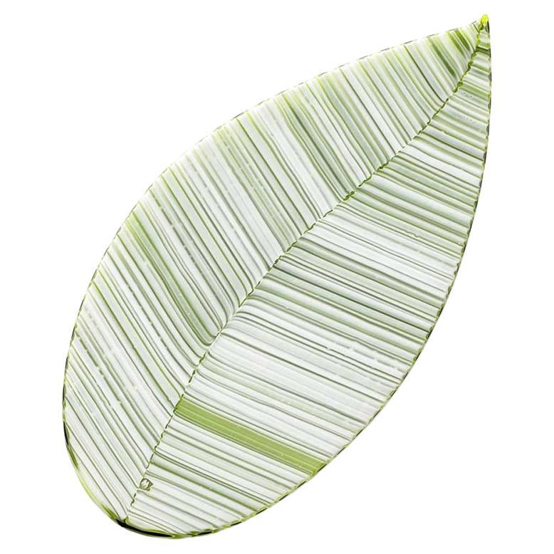 Schale aus Muranoglas - Blatt A