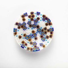 Murano glass dish in murrine Millefiori 8cm