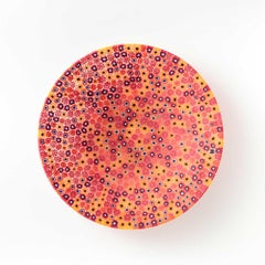 Muranoglasschale Millefiori mehrfarbig rot ø 19 cm