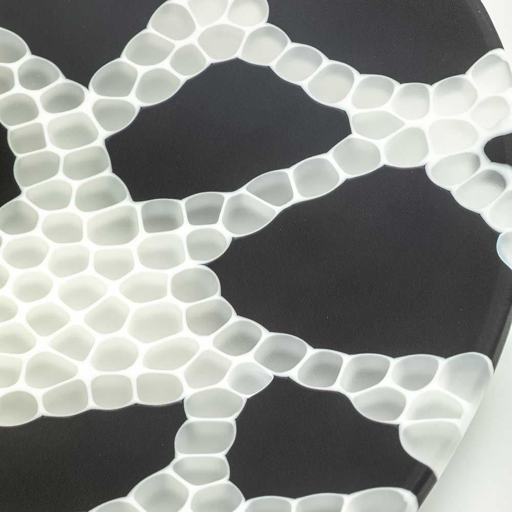 Fatto a mano Piatto in vetro di Murano - Design Shinobu Ito,  