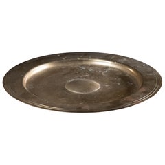 Piatto ottone, produzione italiana, 1960